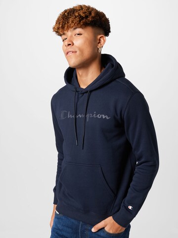 Champion Authentic Athletic Apparel Sweatshirt in Blue: front