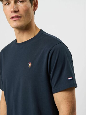 U.S. POLO ASSN. T-Shirt 'Nord' in Blau