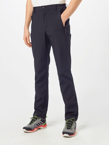 Regular Pantalon outdoor ICEPEAK en noir : devant