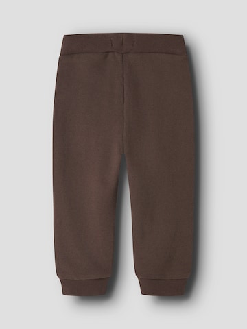 NAME IT Tapered Hose 'NMMOBEAR' in Braun