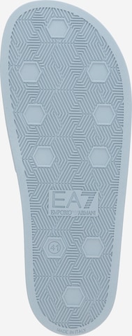 EA7 Emporio Armani Strand-/badschoen in Blauw