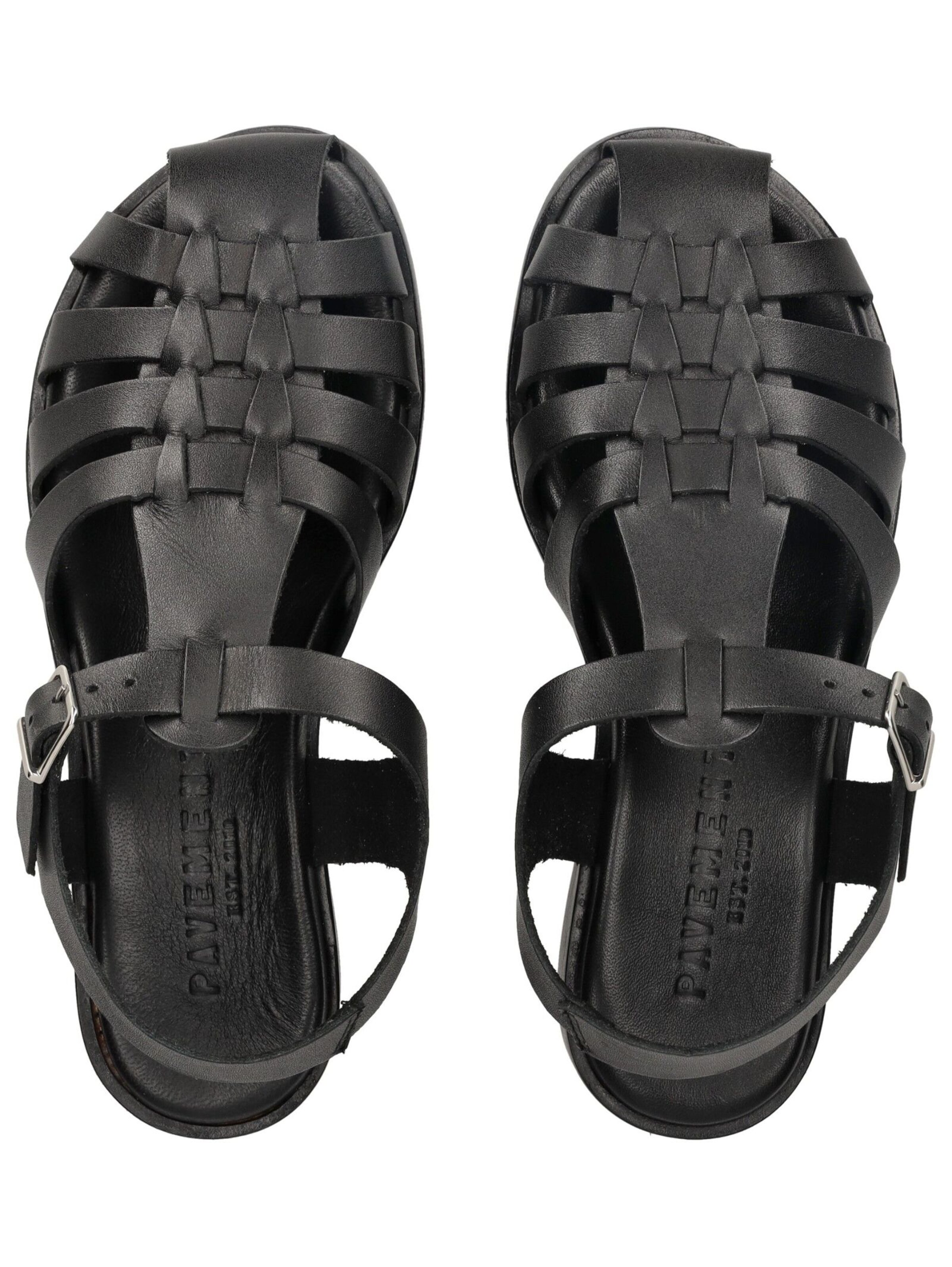 Sandales à lanières PAVEMENT en noir