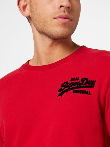 Superdry Majica | rdeča barva