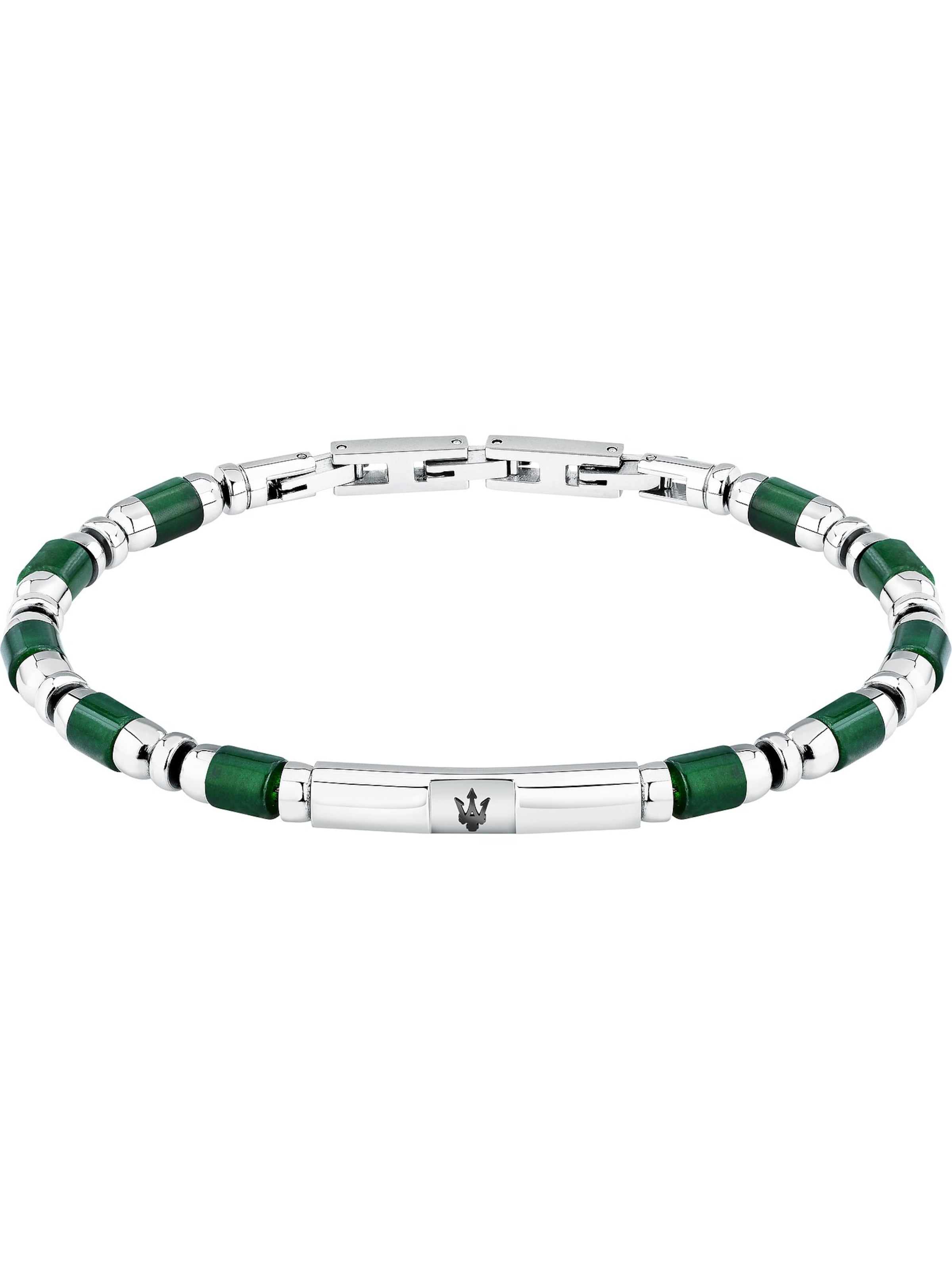 Maserati Bracelet in Silver: front