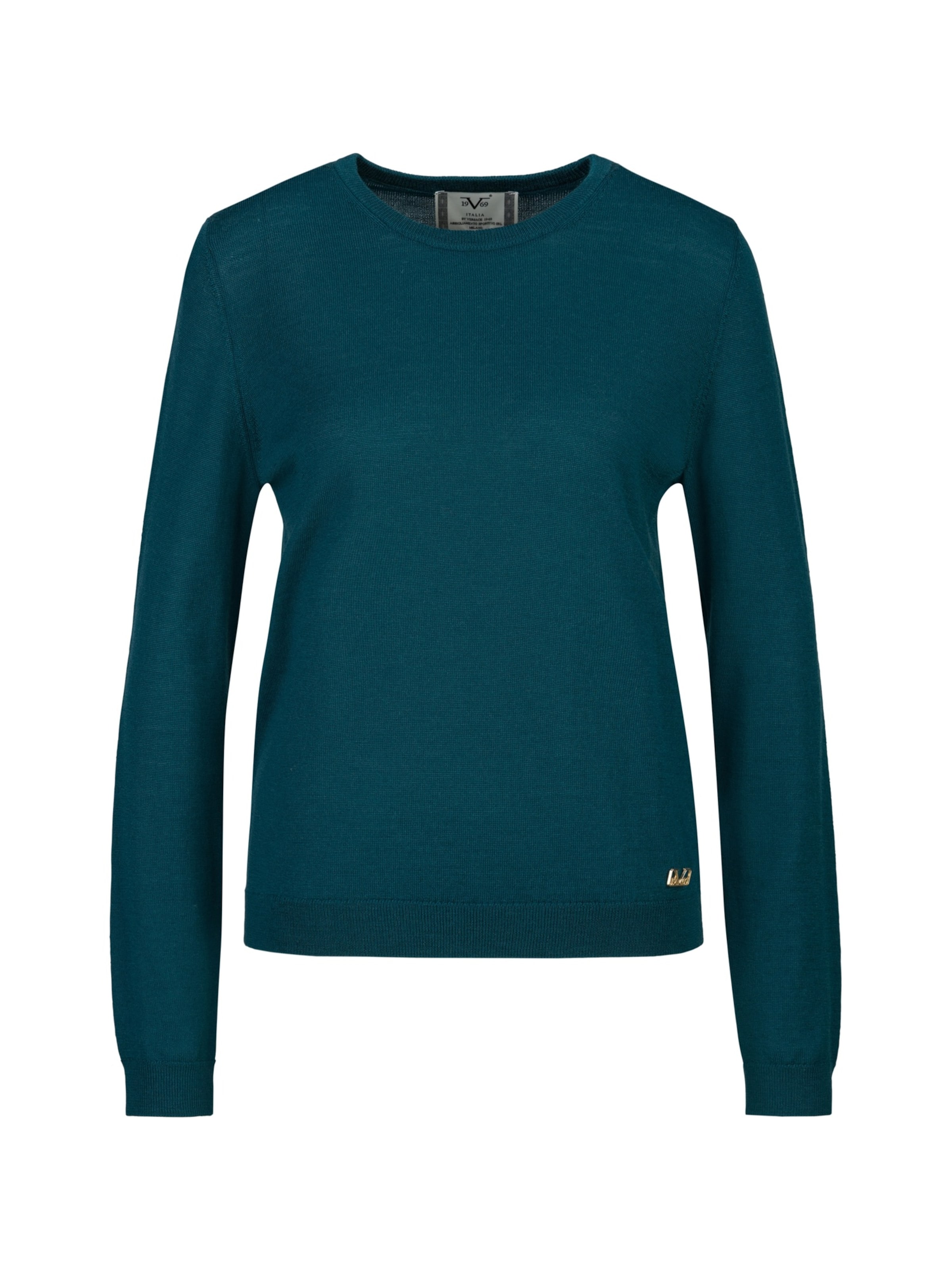 19V69 ITALIA Pullover 'Gina' in Grün: Vorderseite
