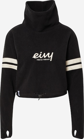 EivySportska sweater majica - crna boja: prednji dio