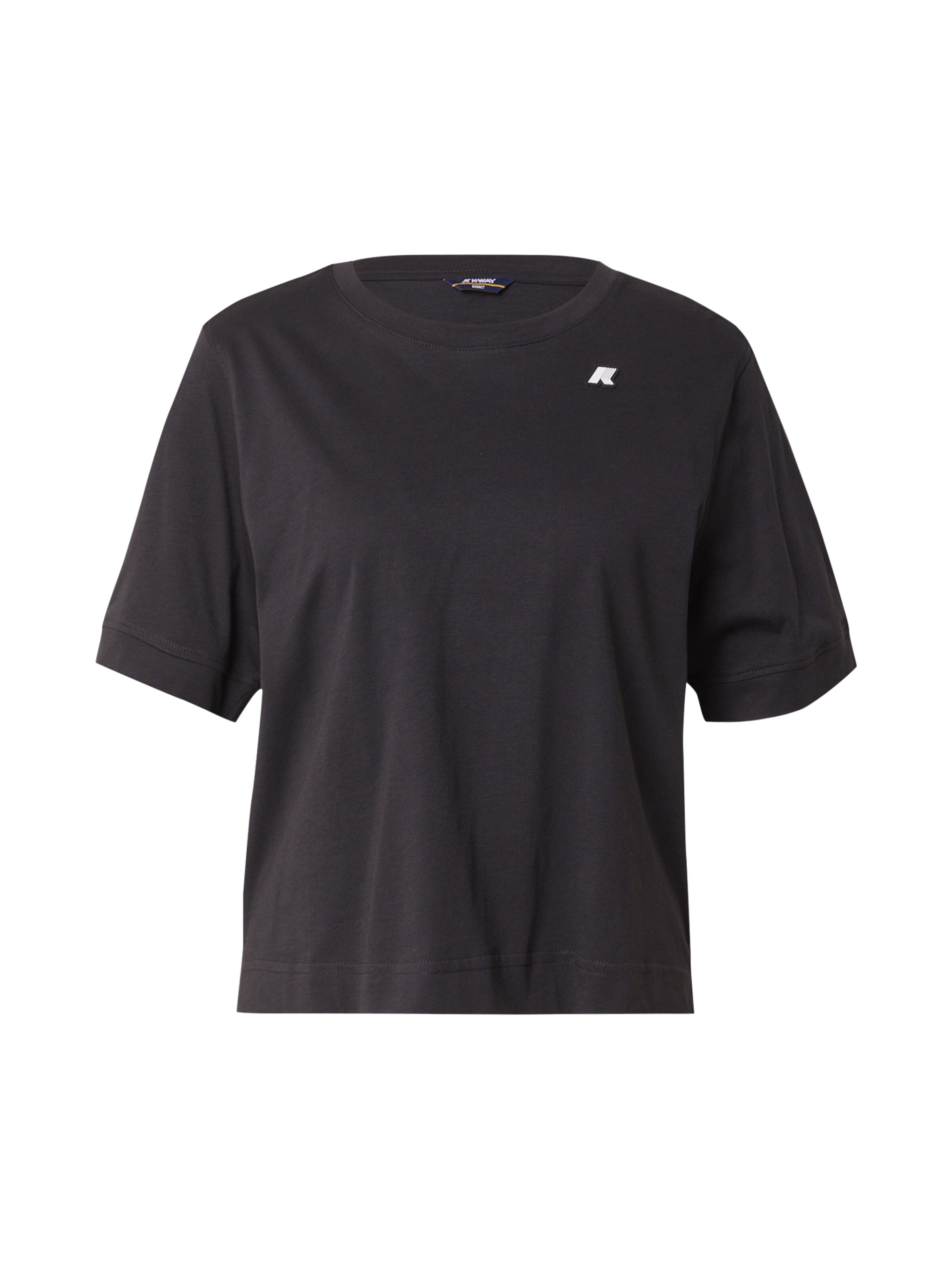 K-Way Μπλουζάκι 'SELUNE' σε μαύρο: μπροστά