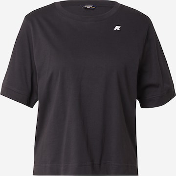 K-Way Shirt 'SELUNE' in Black: front