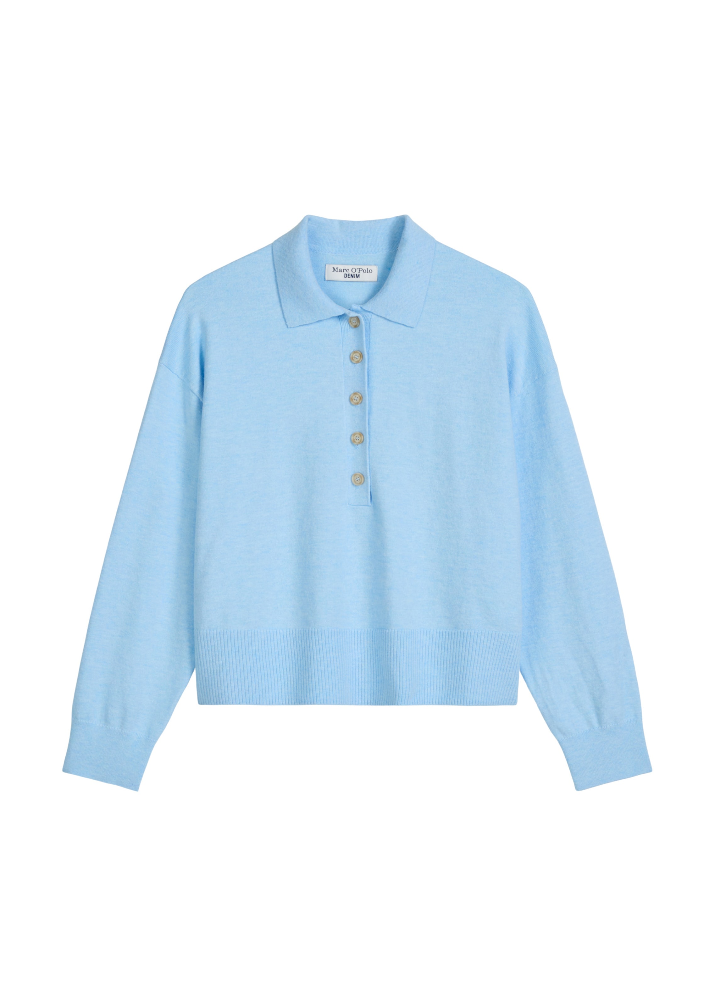 Pull-over Marc O'Polo DENIM en bleu : devant