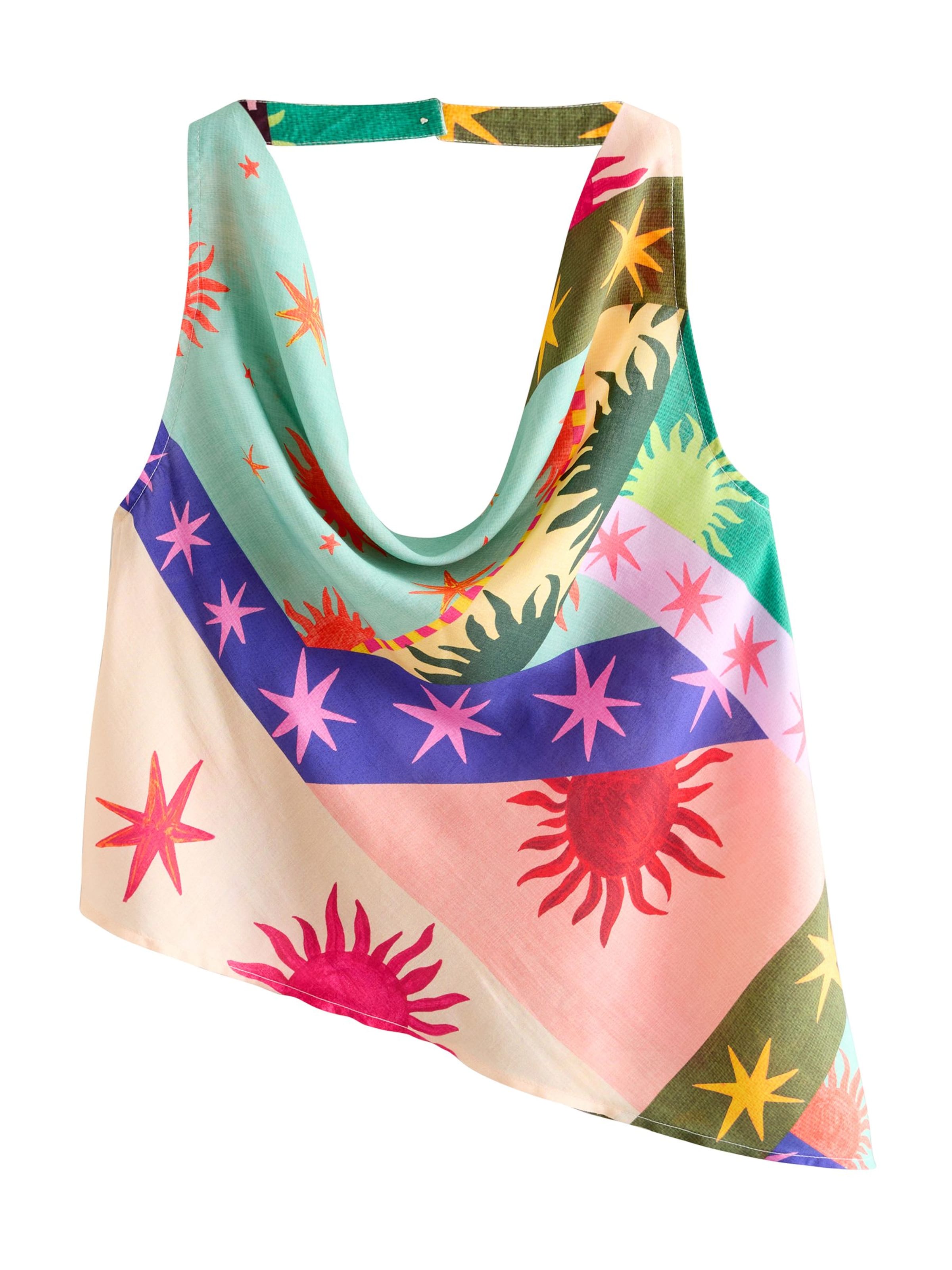 Next - Top em mistura de cores: frente