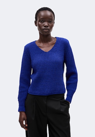Pullover di monari in blu: frontale