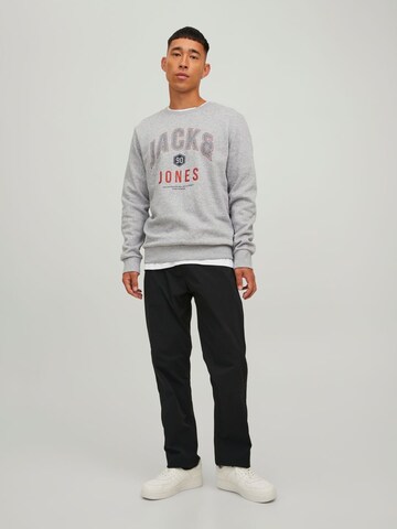 JACK & JONES Sweatshirt 'Thomas' in Grey