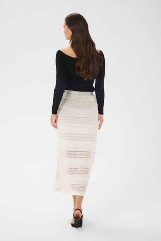 Kaffe Nederdel 'KAanne' i hvid