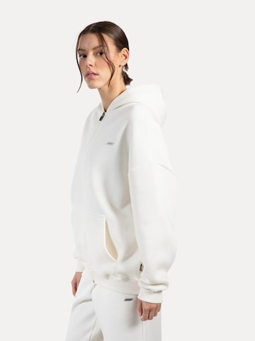 Smilodox Sweat jacket in White