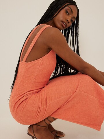 NA-KD Kleid in Orange