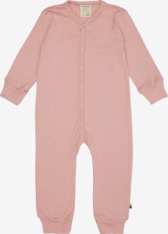 loud + proud Schlafanzug in Pink: Vorderseite