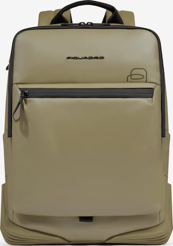 Sac à dos Piquadro en vert : devant