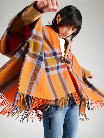 Lauren Ralph Lauren Poncho 'ADRIANA' in Orange