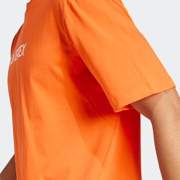 ADIDAS TERREX Koszulka funkcyjna w kolorze pomarańczowy