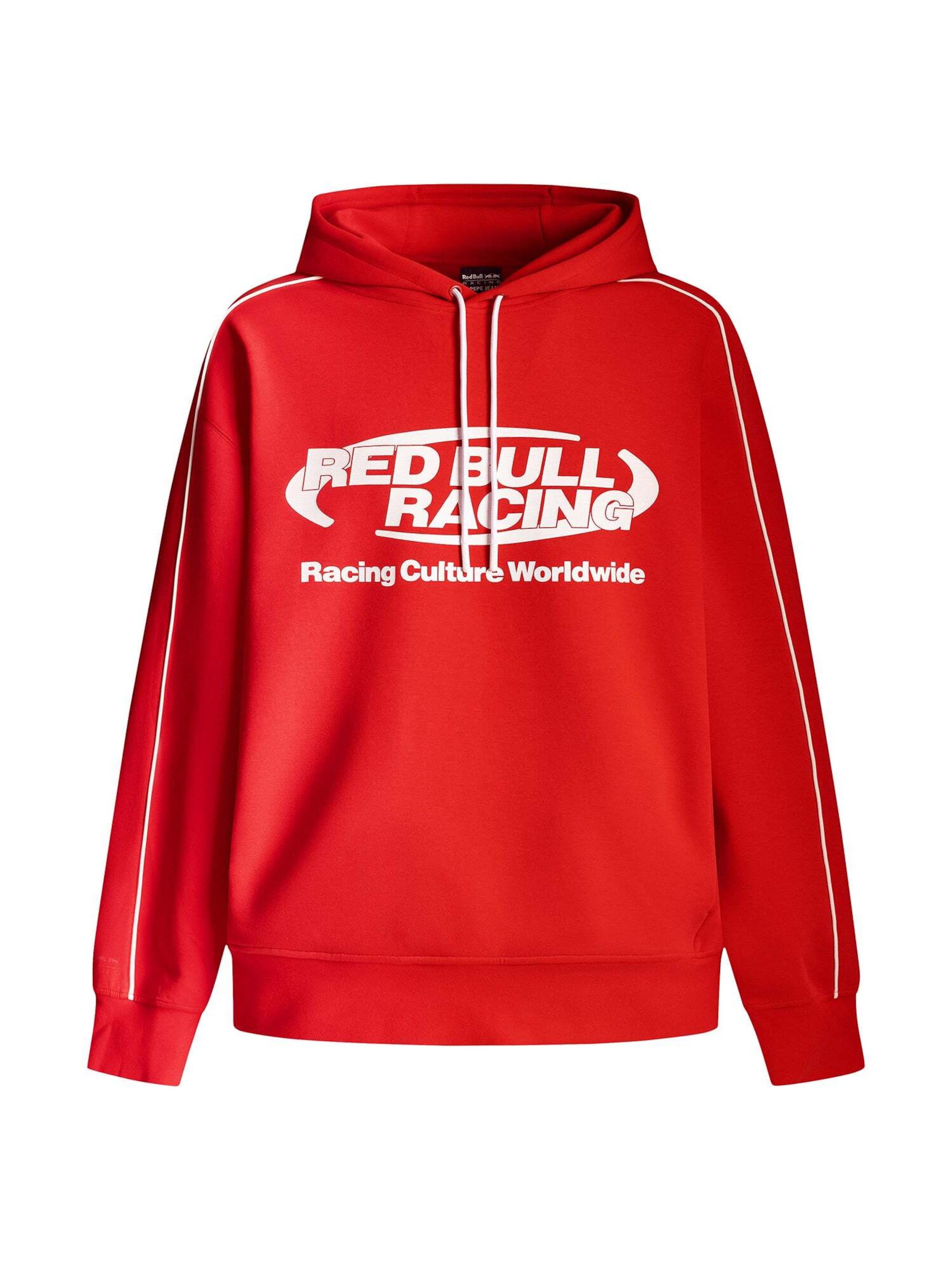 Felpa 'Red Bull Racing x Pepe Jeans' di Red Bull Racing x Pepe Jeans in rosso: frontale