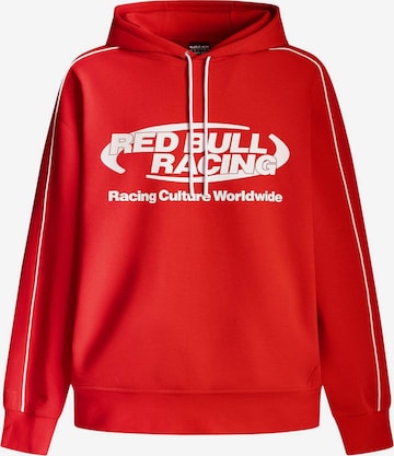 Red Bull Racing x Pepe Jeans Sweatshirt 'Red Bull Racing x Pepe Jeans' in Rood: voorkant