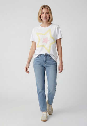 T-shirt usha BLUE LABEL en blanc