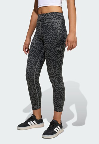 ADIDAS SPORTSWEAR Skinny Sportbroek 'Future Icons' in Zwart: voorkant