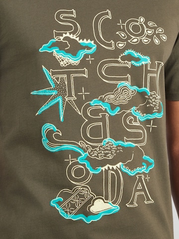 SCOTCH & SODA T-shirt i grön