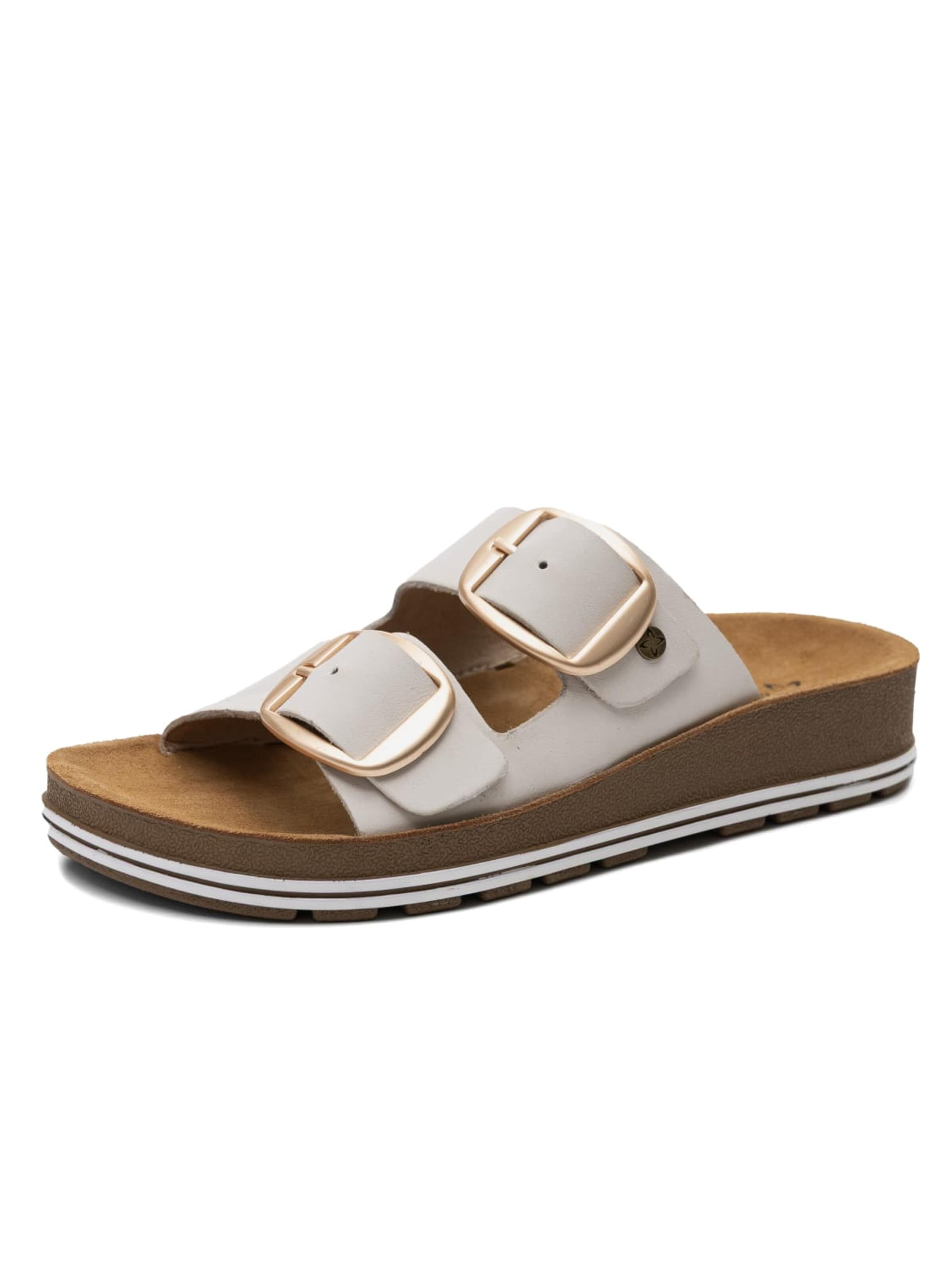 Maciejka Mules 'P7537-22/00-4' in Beige: front