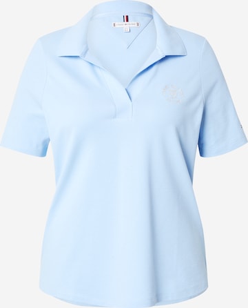 Tommy Hilfiger Curve Футболка в Синий: спереди