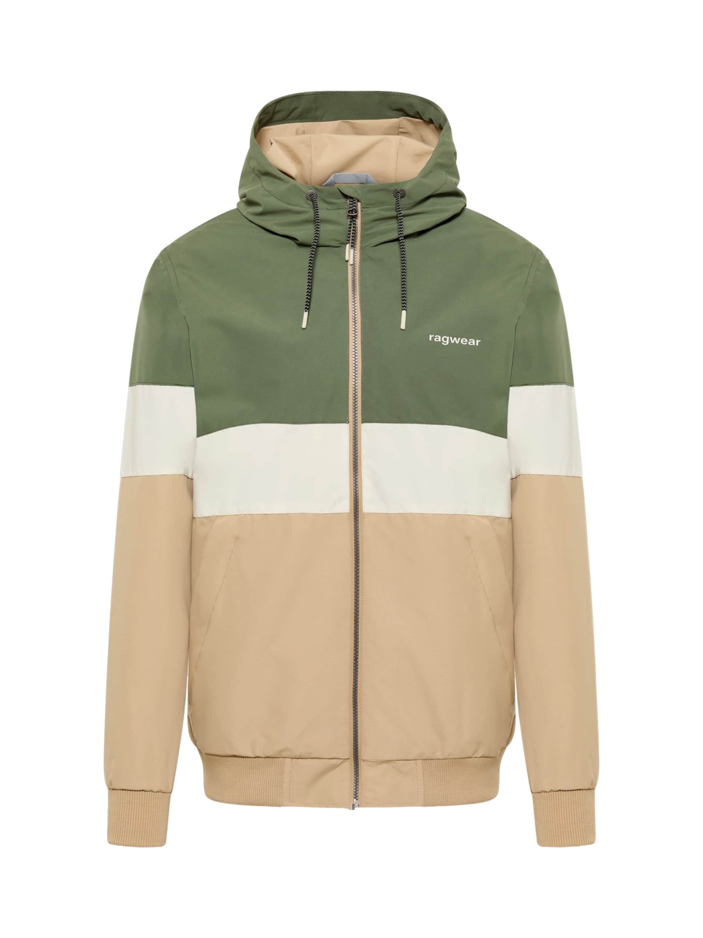 Ragwear Přechodná bunda 'Jinig' – béžová: přední strana