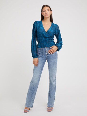 GUESS Bluse in Blau