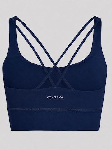 YO-GAYA Bustier Sport bh in Blauw