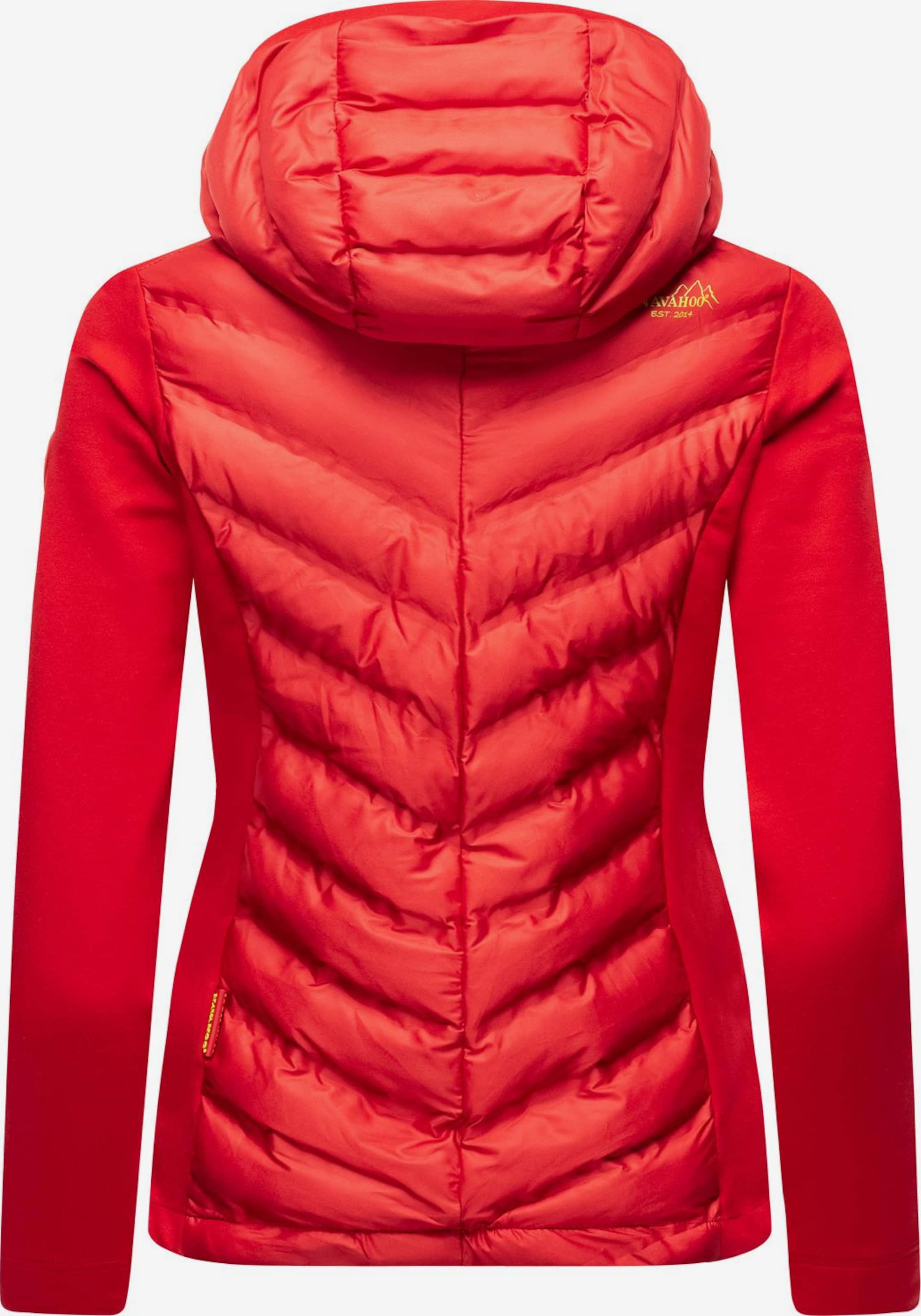 NAVAHOO Steppjacke 'Nimm Mich Mit' in Rot | ABOUT YOU