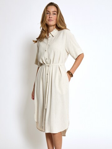 Peppercorn Blousejurk 'Hannah' in Beige: voorkant