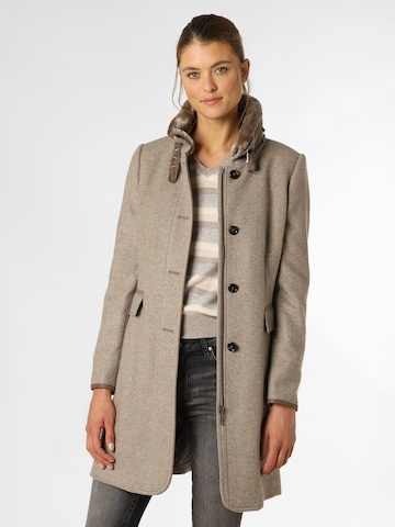 GIL BRET Between-Seasons Coat in Grey: front