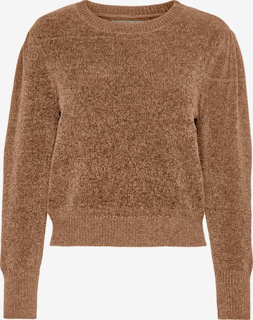 ONLY Sweater 'NINA' in Brown: front