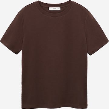 MANGO Тениска 'RITA' в кафяво: отпред