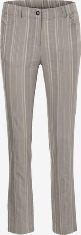 Regular Pantalon Goldner en gris : devant