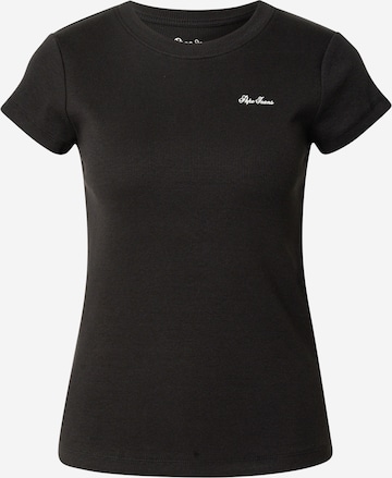 Pepe Jeans Tričko - Čierna: predná strana