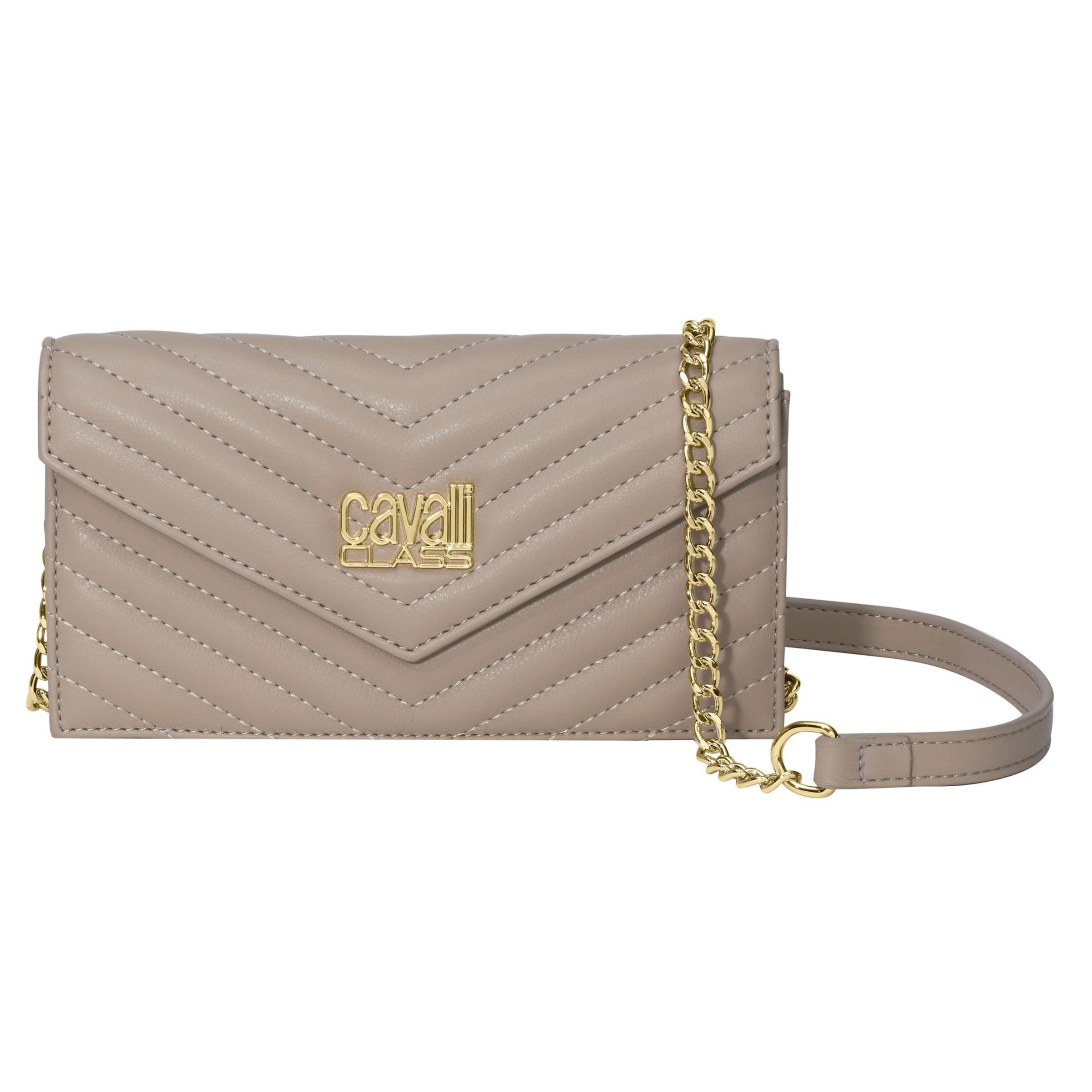 Pochette 'Valeria ' di Cavalli Class in beige: frontale