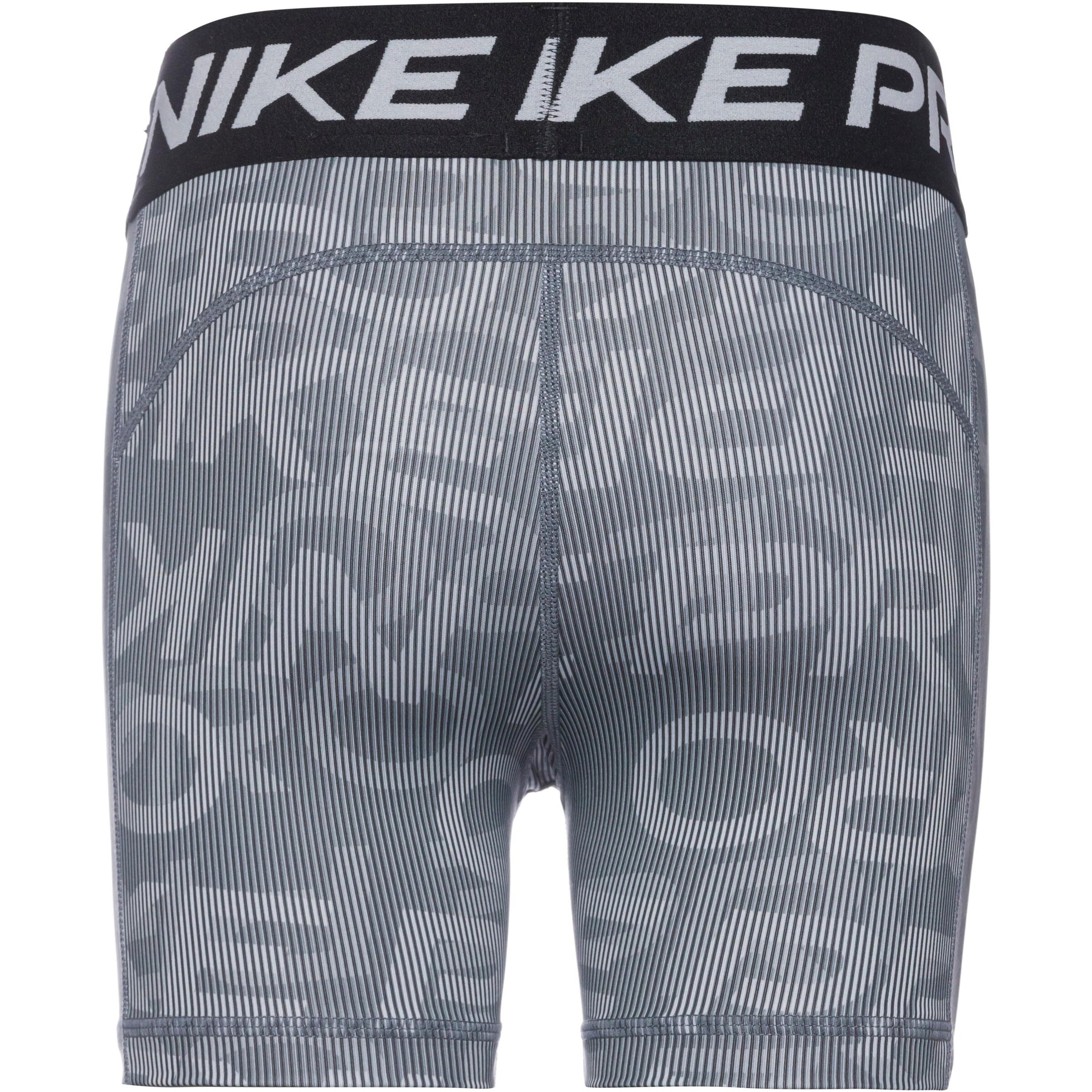 NIKE Skinny Workout Pants 'Pro' in Grey