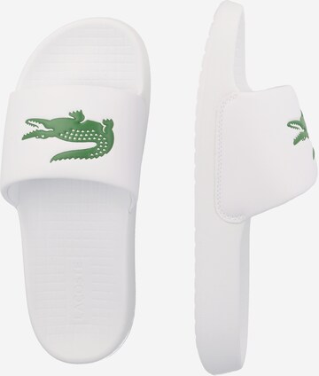 LACOSTE Pantofle – bílá