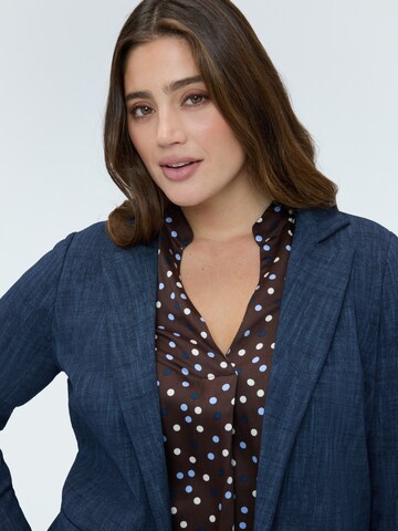 Blazer Fiorella Rubino en bleu