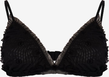 Triangle Soutien-gorge 'CURIOUS' OW Collection en noir : devant