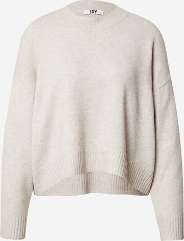 JDY Pullover 'HUDSON  CLARA' in Beige: predná strana