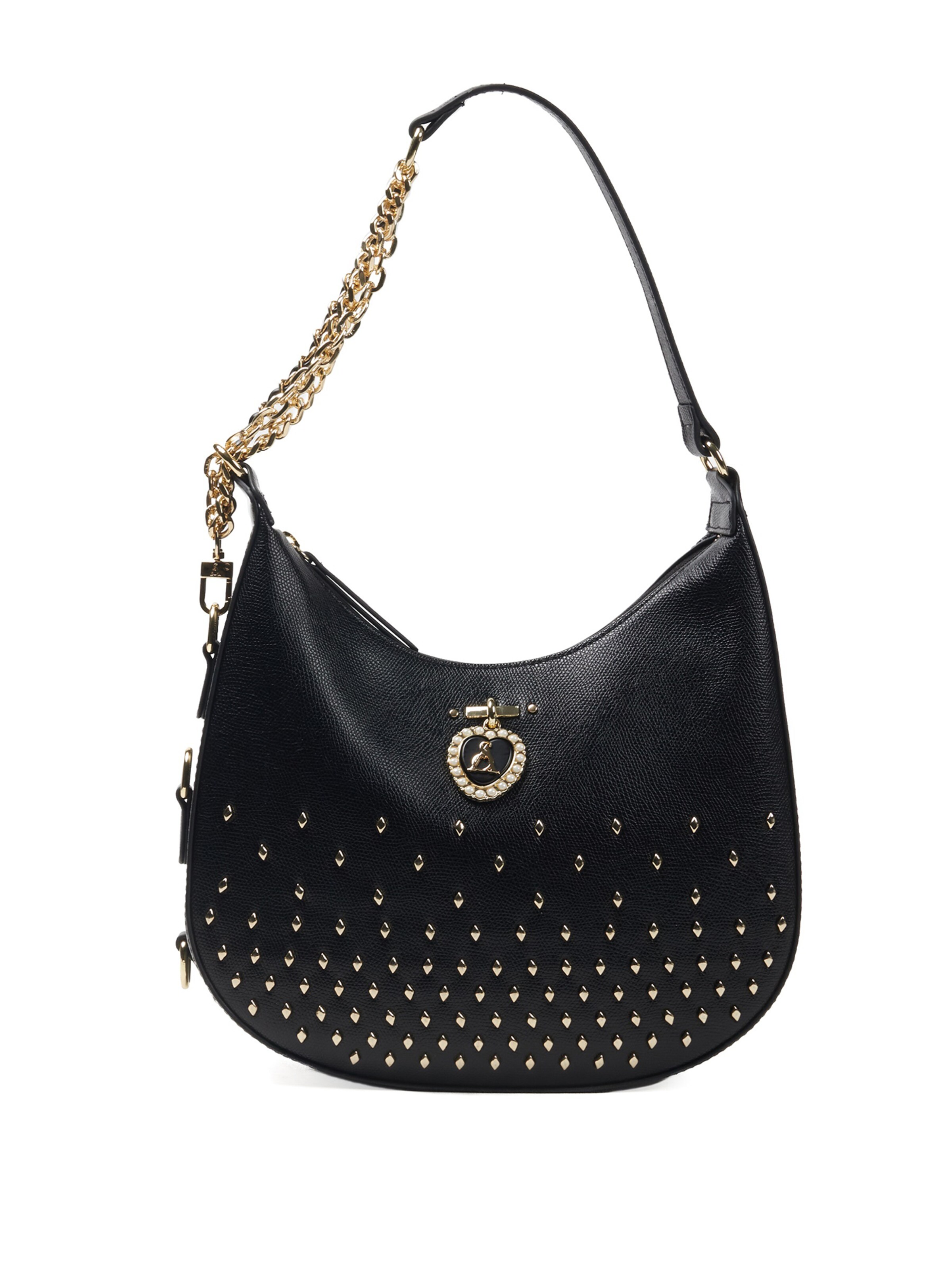 L'Atelier Du Sac Handtasche 'Roxane' in Schwarz: Vorderseite