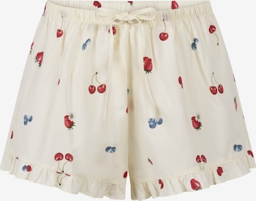 geltona Hunkemöller Pižaminės kelnės: priekis