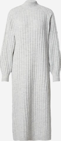 Robes en maille TOPSHOP en gris : devant