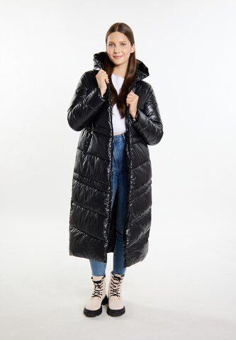 MYMO Winter Coat 'Biany' in Black: front